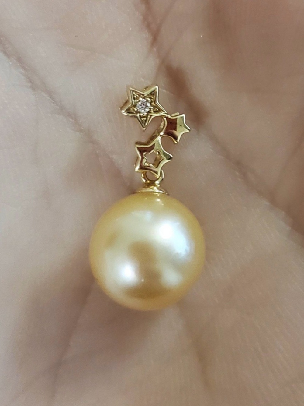 PearlYuumi Gold South Sea Pearl Pendant (Pendant only)